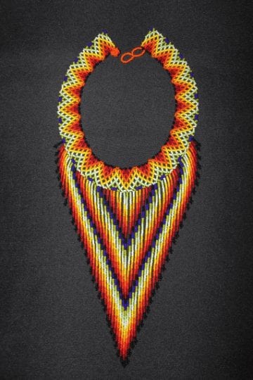 Embera pyramid necklace Colombian 0